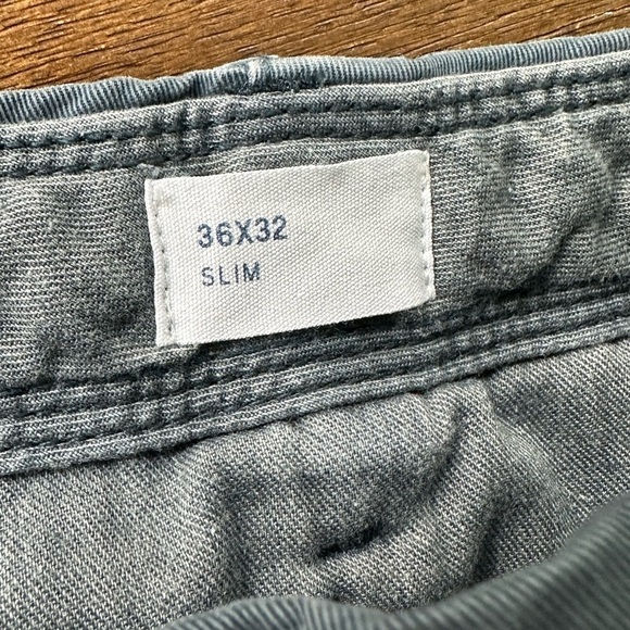 Men’s Slate Blue/Gray Dress Pants Slim Cut, Size 36x32 from Gap - Picture 4 of 12